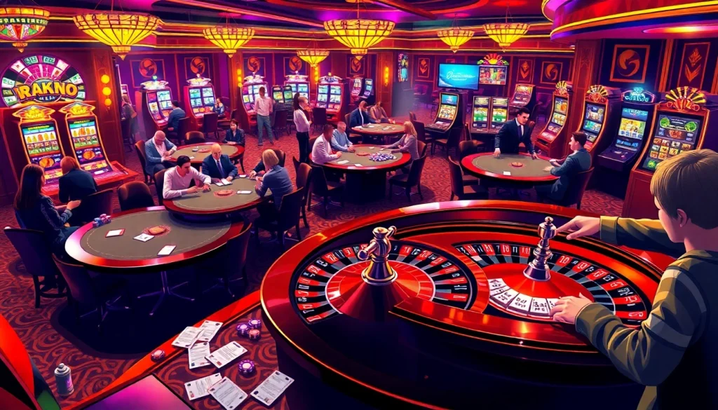 Experience the thrill of gambling with 789f at vibrant casino tables featuring poker and roulette, perfect for all players.