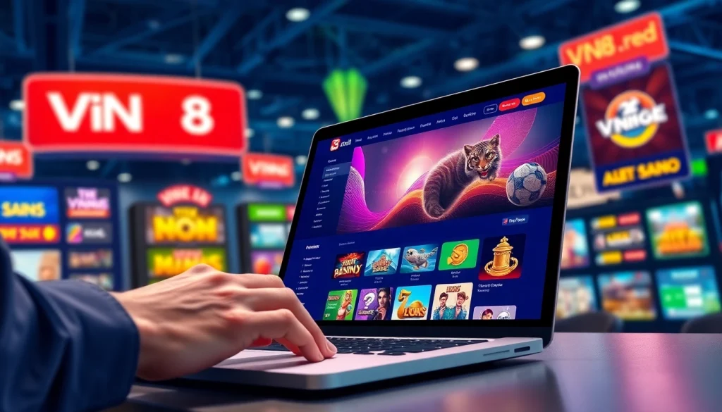 Engage with the vibrant online gambling experience of https://VNQ8.red/ featuring diverse games and attractive promotions.